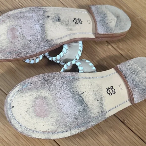 Palm Beach Sandals Cream and White Floral Sandals - Picture 2 of 5